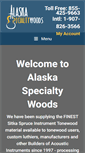 Mobile Screenshot of alaskawoods.com